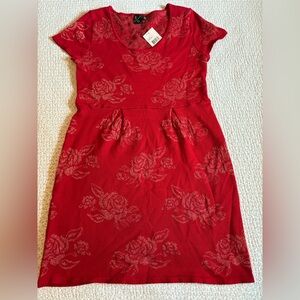 T/O Latin Heat Red  Dress NWT